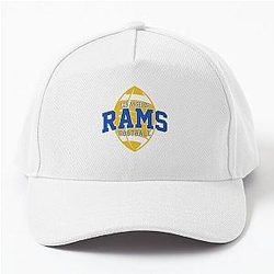 Football and Baseball Cap - Los Angeles Rams