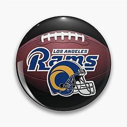 Football Rams Pin