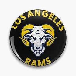 Football at Los Angeles Rams Pin