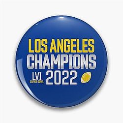 Los Angeles Rams Super Bowl Championship Pin