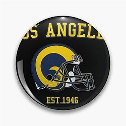 Football Pin - Los Angeles Rams