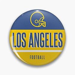 Football Rams Pin