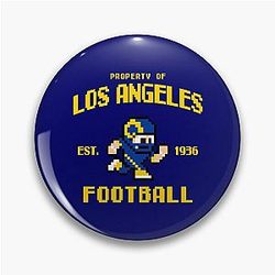 Property of Los Angeles Rams Football Pin
