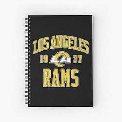 Football Spiral Notebook of the Los Angeles Rams