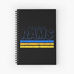 Football Spiral Notebook - Los Angeles Rams