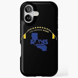 Football and Rams iPhone Case