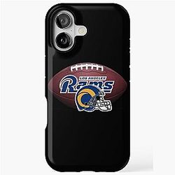 Football and Los Angeles iPhone Tough Case