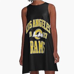 Football Los Angeles Rams A Line Dress