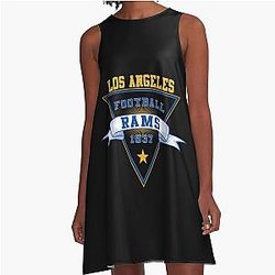 Football Los Angeles Rams A-Line Dress
