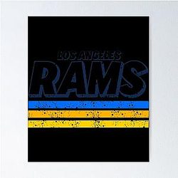 Football Los Angeles Rams Poster