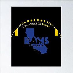 Football Los Angeles Rams Poster