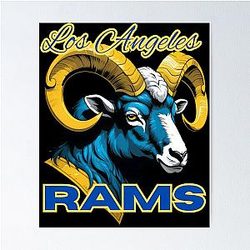 Football Los Angeles Rams Poster