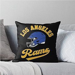 Football Los Angeles Rams Throw Pillow