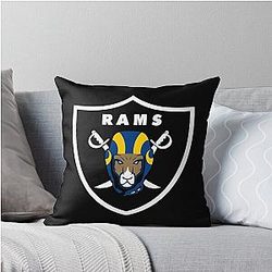 Football Los Angeles Rams Throw Pillow