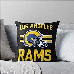 Football Los Angeles Rams Throw Pillow