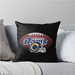 Football Los Angeles Rams Throw Pillow