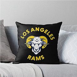 Football, Los Angeles Rams Throw Pillow