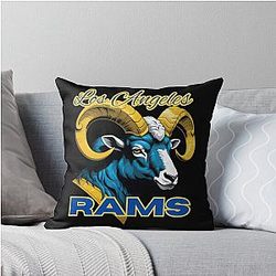 Football Los Angeles Rams Throw Pillow