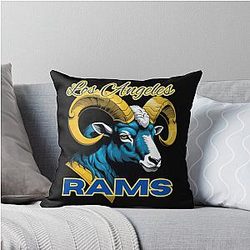 Football Los Angeles Rams Throw Pillow