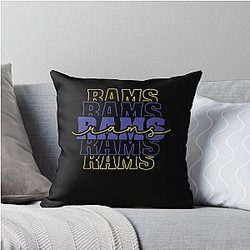 Football Los Angeles Rams Throw Pillow