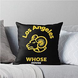 Football Los Angeles Rams Throw Pillow