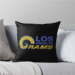Football Los Angeles Rams Throw Pillow