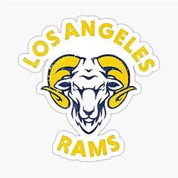 Los Angeles Rams Sticker