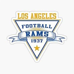 Football Los Angeles Rams Sticker