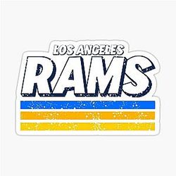 Football sticker for Los Angeles Rams