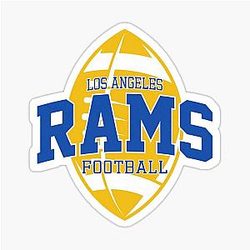 Los Angeles Rams Sticker