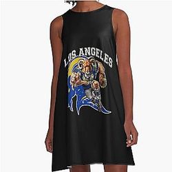 Football Los Angeles Rams A-Line Dress