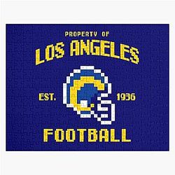 Property of Los Angeles Rams Football Puzzle