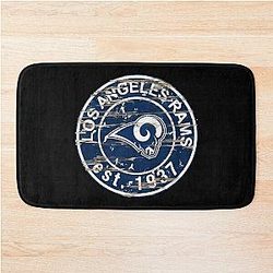Football Bath Mat for Los Angeles Rams