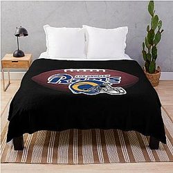 Football Los Angeles Rams Throw Blanket