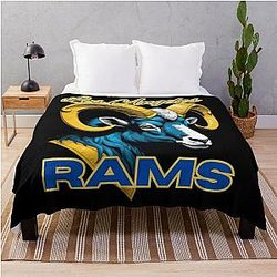 Football Los Angeles Rams Throw Blanket