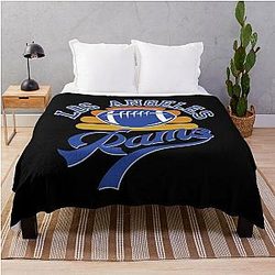 Football Throw Blanket for the Los Angeles Rams