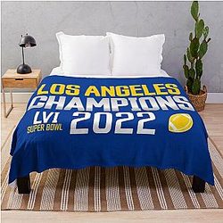 Los Angeles Rams Super Bowl Championship Blanket
