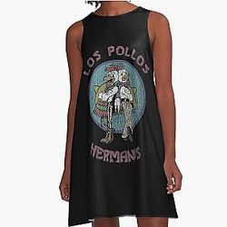 Los Hermanos Vintage A-Line Dress