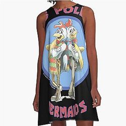 Los Pollos Hermanos A Line Dress