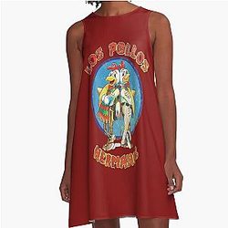 Los Hermanos A-Line Dress