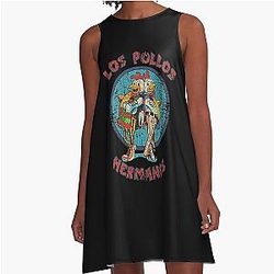 Los Pollos Hermanos A-Line Dress 1996