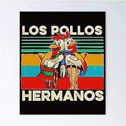 Retro LPH Chicks Los Pollos Hermanos Breaking Bad Poster