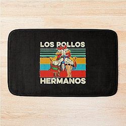 Retro Los Pollos Hermanos Breaking Bad Halloween Christmas Bath Mat