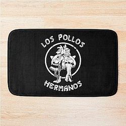 Los Pollos Hermanos Breaking Bad Christmas Bath Mat