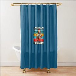 Retro Los Pollos Hermanos Shower Curtain