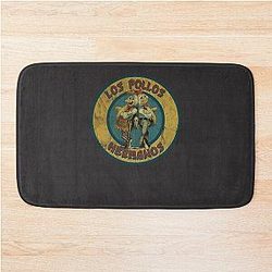 Vintage Los Hermanos Bath Mat
