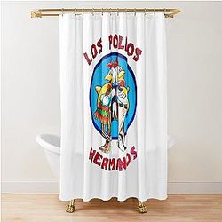 Breaking Bad Los Pollo Hermanos Shower Curtain