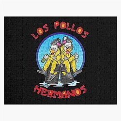 Los Pollos Hermanos Breaking Bad Chicken Man Halloween Jigsaw Puzzle
