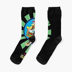 Viva Los Pollos Hermanos breaking bad chicken socks