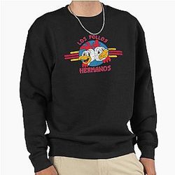 Los Hermnos Chicken Funny Retro Style Sweatshirt